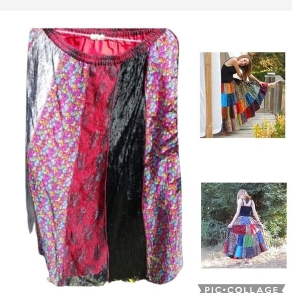 70's style boho‎ skirt L new - Picture 1 of 5